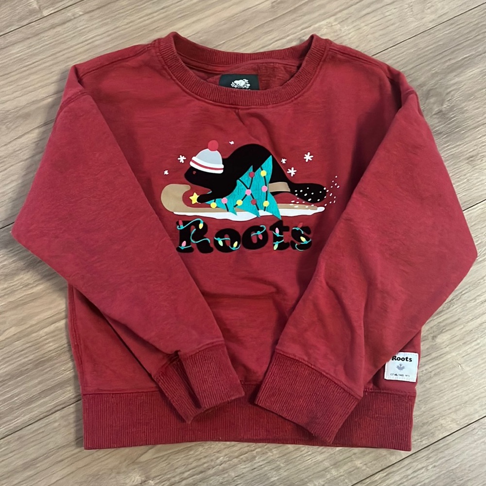 Kid Roots sweater shirt. Size 5-6 T